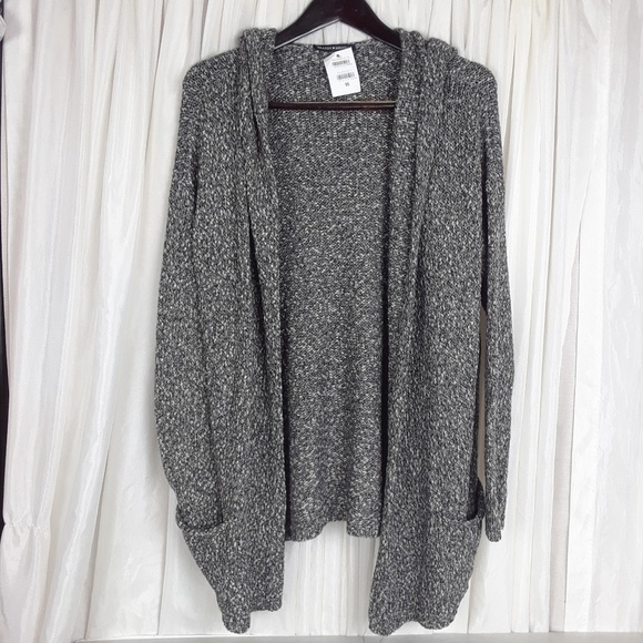 Hooded Cardigan Knitted 